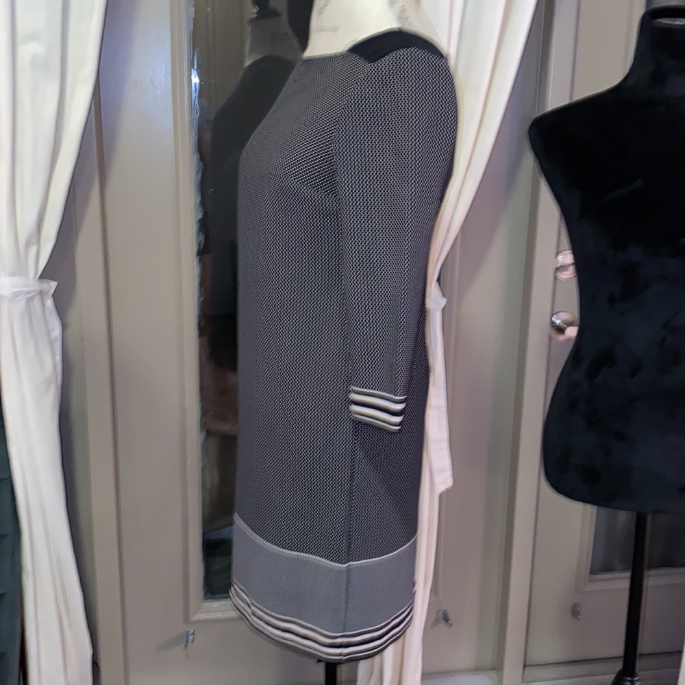 Ann Taylor womens work dress black & white size 0​ - Picture 7 of 10